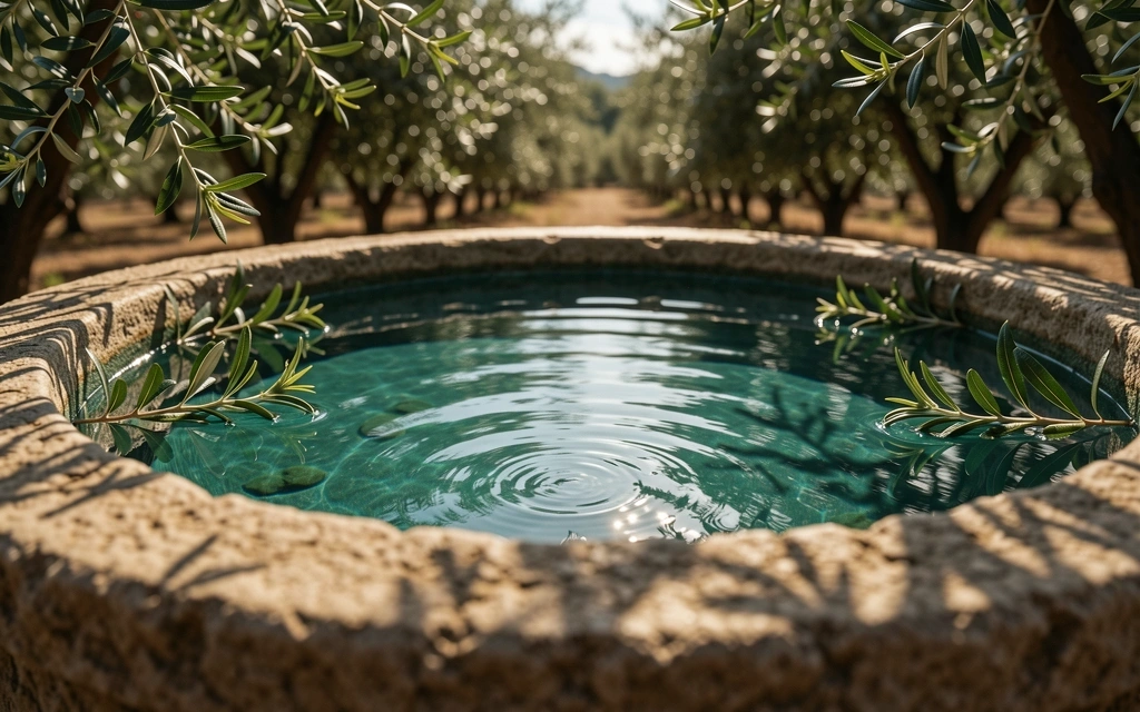 Agua cristalina