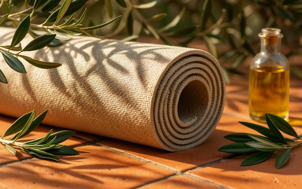 Estudio de yoga minimalista